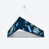 Lofaris Sky Tube Triangle Hanging Banners Displays for Fairs